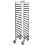 Regaalwagen | RVS | 18 Etages (1/1 GN) | Inschuifbaar |, Zakelijke goederen, Horeca | Keukenapparatuur, Verzenden, Nieuw in verpakking