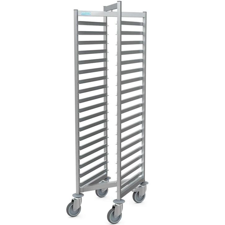 Regaalwagen | RVS | 18 Etages (1/1 GN) | Inschuifbaar |, Zakelijke goederen, Horeca | Keukenapparatuur, Nieuw in verpakking, Verzenden