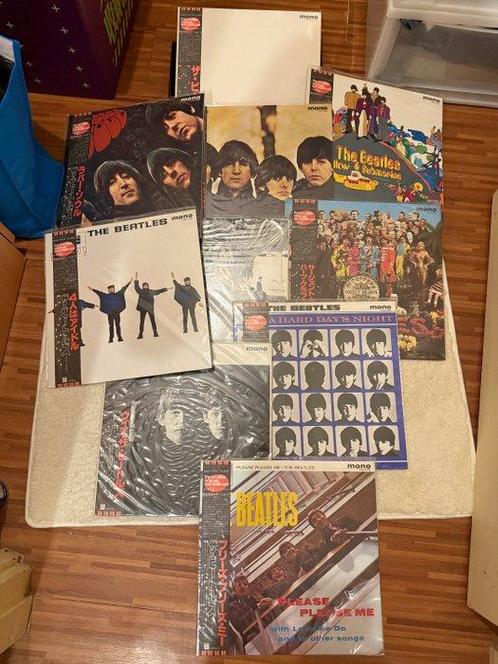 Beatles - 10 Albums from the 1982 Japanese Red Vinyl Mono, Cd's en Dvd's, Vinyl Singles