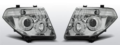 Koplampen | Nissan Navara D40 2005-2010 | chroom, Auto-onderdelen, Verlichting, Nieuw, Verzenden
