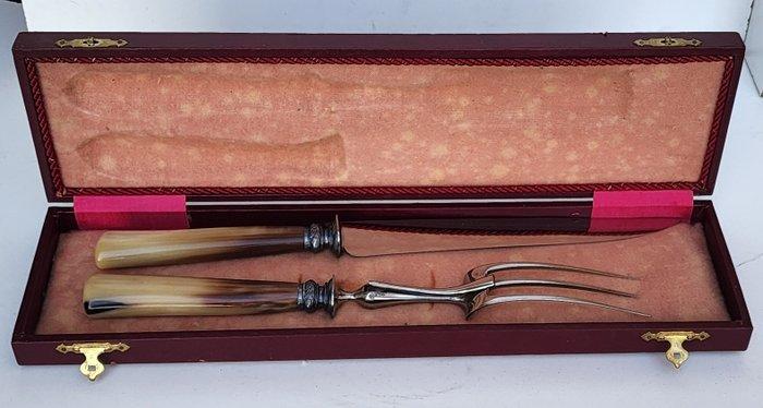 Tafelmessenset (2) - Zilver, Antiek en Kunst, Antiek | Meubels | Tafels