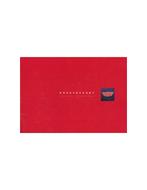 2001 DONKERVOORT D8 BROCHURE ENGELS, Nieuw