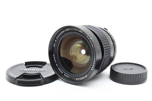 Minolta MC W Rokkor NL 2.8/21mm Objectif grand-angle, Audio, Tv en Foto, Fotocamera's Analoog