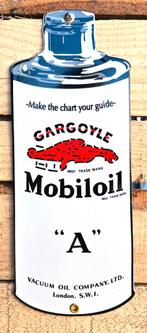 Mobiloil Gargoyle A emaille bord, Verzamelen, Verzenden, Nieuw