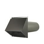 Thermoduct geïsoleerde geveldoorvoer Ø 200 mm, Doe-het-zelf en Bouw, Verzenden, Nieuw