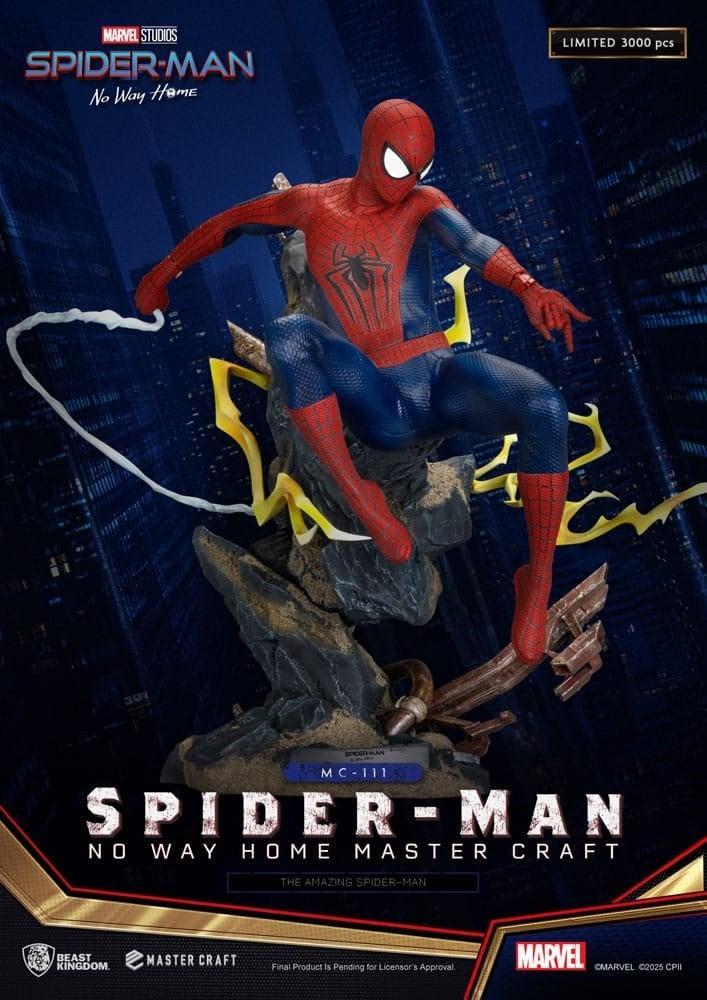 Spider-Man: No Way Home Master Craft Statue The Amazing Spid, Verzamelen, Film en Tv, Ophalen of Verzenden