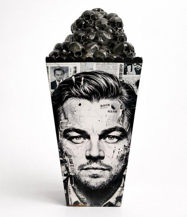 Daluxe Art - 1999 • Leonardo DiCaprio Skull Popcorn Gloss, Antiek en Kunst, Kunst | Designobjecten