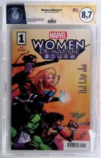 Women of Marvel #1 - Signed by Carola Borelli - EGC graded, Boeken, Nieuw