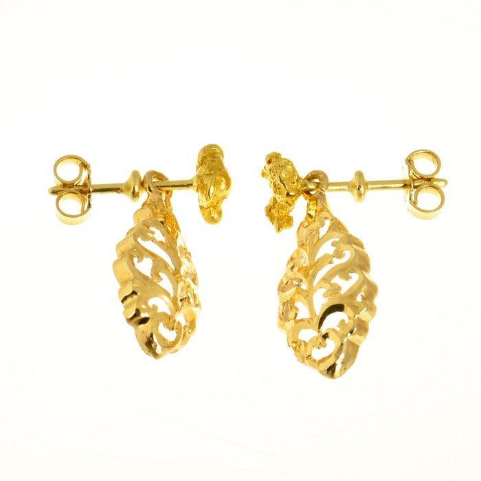 Oorbellen - 18 karaat Geel goud, Handtassen en Accessoires, Oorbellen