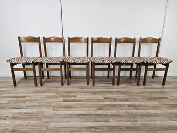 Chaise (6) - Chaises de salle à manger en hêtre avec assise
