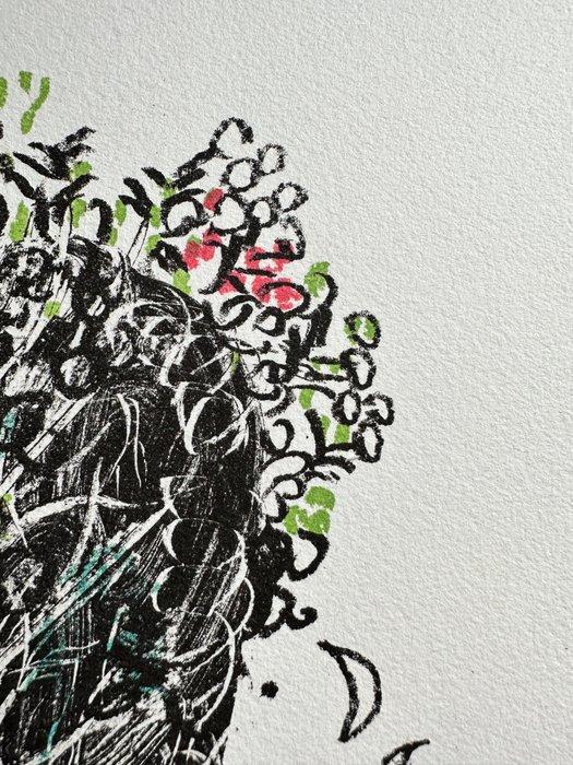 Marc Chagall (1887-1985) - Le bouquet pour Fernand, Antiquités & Art, Antiquités | Autres Antiquités