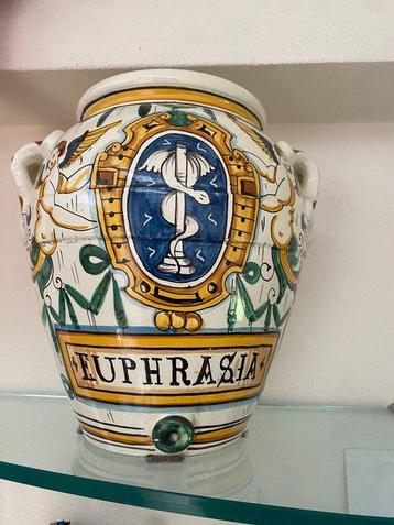Vase  - Faïence - Pot de pharmacie