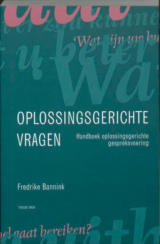 Oplossingsgerichte vragen 9789026522215 F. Bannink, Boeken, Psychologie, Zo goed als nieuw, Verzenden