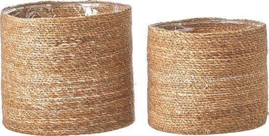 2dekans | Atlantic Plantenmand – 26 x 26 x 24 cm –, Huis en Inrichting, Woonaccessoires | Schalen en Manden, Ophalen of Verzenden