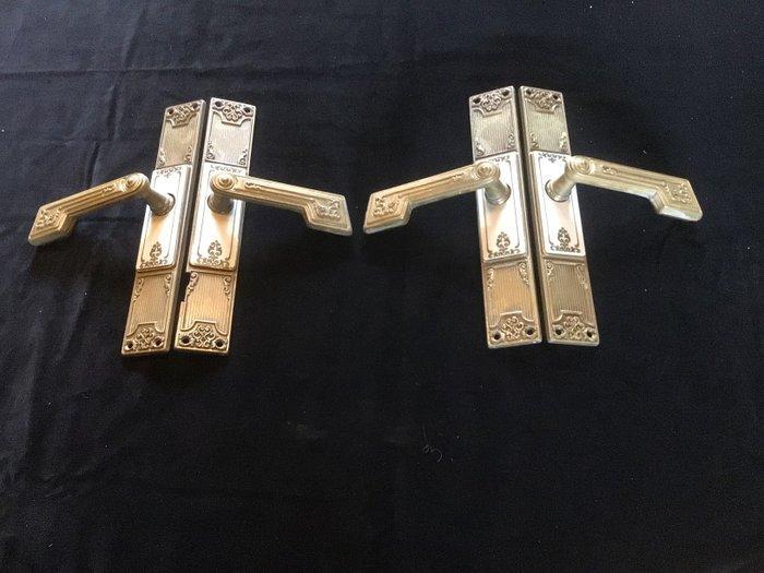 Art Nouveau Deurbeslag (2) - 1930-1940 - Jugendstil, Antiek en Kunst, Curiosa en Brocante