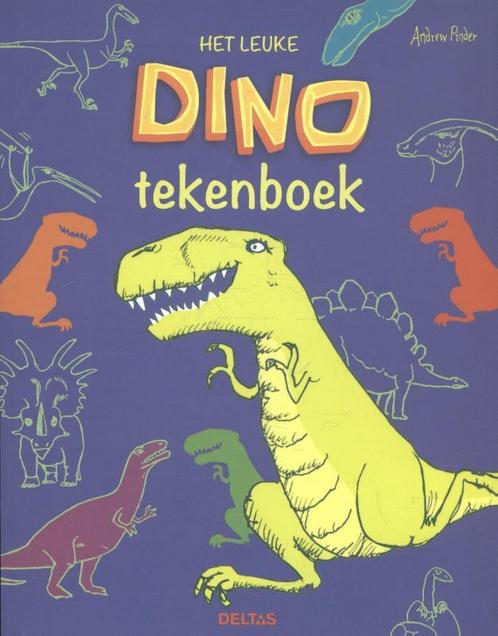 Het leuke dino tekenboek 9789044736748 Andrew Pinder, Boeken, Overige Boeken, Gelezen, Verzenden