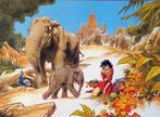 Frank Pé - 1 Offset Print - Zoo - Manon et les éléphants, Boeken, Nieuw