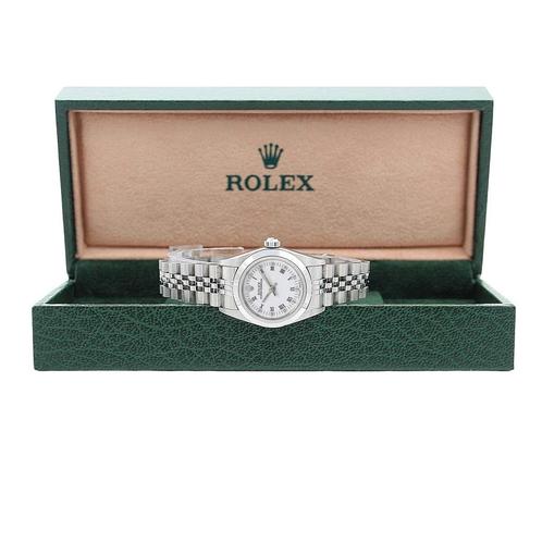 Rolex Oyster Perpetual Lady 26 67180 uit 1990, Handtassen en Accessoires, Horloges | Dames, Verzenden