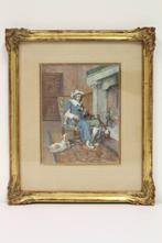 Francois Adolphe Grison (1845-1914) - Mousquetaire, Antiek en Kunst