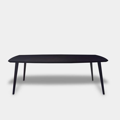 Tafel Deens Ovaal Eikenhout  Konisch  220x100, Huis en Inrichting, Tafels | Eettafels