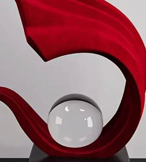 Presse-papiers - Cristal, Résine/Polyester, Velours, Antiek en Kunst, Kunst | Designobjecten