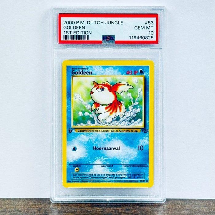 Pokémon Graded card - 1st Edition Jungle - Goldeen 53 -, Hobby en Vrije tijd, Verzamelkaartspellen | Pokémon