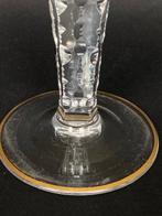 Vase - Splendide et rare grand verre de mariage - Cristal