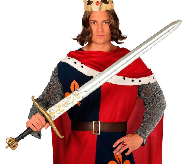 Middeleeuws Zwaard 1,2m, Hobby & Loisirs créatifs, Articles de fête, Envoi