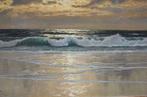Karl Rohwedder-Ruge (1865-1940) - Sunset on the sea