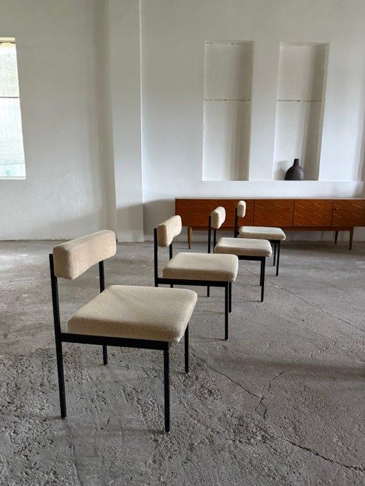 Idealheim - Dieter Waeckerlin - Chaise (4) - 101 - Acier,, Antiek en Kunst, Antiek | Meubels | Stoelen en Sofa's