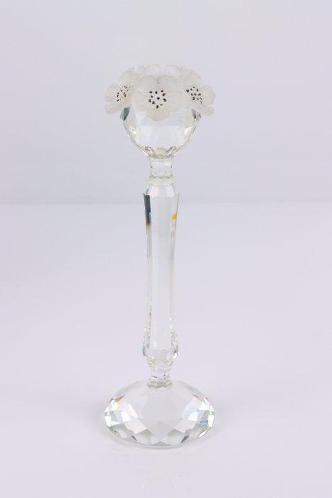 Figure - Swarovski - Kandelaar met bloemen (Boxed +, Antiek en Kunst, Curiosa en Brocante