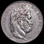 France. Louis Philippe I. 5 Francs 1847-A (lote de 2, Postzegels en Munten