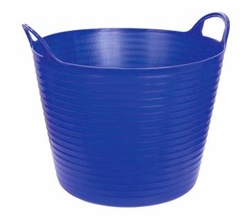 Flexibele trog 28L blauw