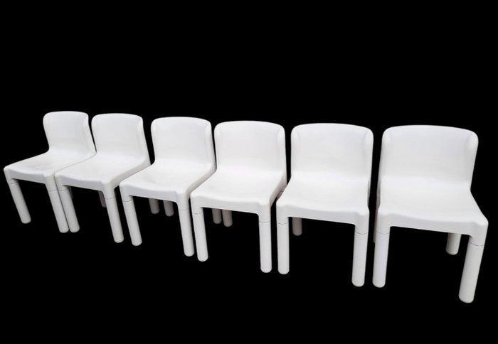 Kartell - Carlo Bartoli - Stoel (6) - Model 4875 -, Antiek en Kunst, Antiek | Meubels | Stoelen en Sofa's