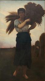 Jules Breton (182 –1906), After (Bears signature barely, Antiek en Kunst