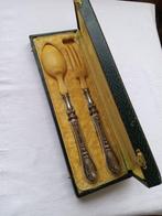 Saladebestek (2) - .950 zilver - 1900-1910, 1890-1900 -