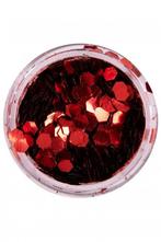 PXP Chunky Glitter Laser Red 2,5gr, Hobby & Loisirs créatifs, Articles de fête, Verzenden