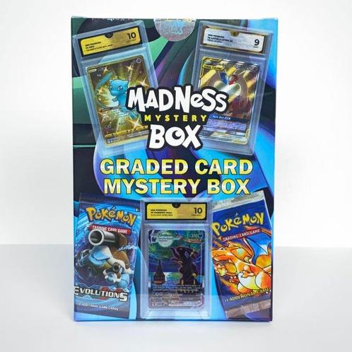 Madness Mystery Box - Graded Card Mystery box, Hobby en Vrije tijd, Verzamelkaartspellen | Pokémon