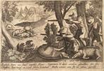 Antonio Tempesta (1555-1630), after - 2 tavv. da Venationes, Antiek en Kunst