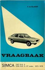 Vraagbaak simca / 1307 gls s 1975-78, Livres, Verzenden