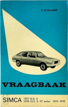 Vraagbaak simca / 1307 gls s 1975-78, Livres, Langue | Langues Autre, Envoi
