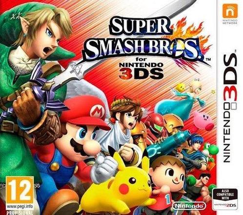Super Smash Bros for Nintendo 3DS (Buitenlands Doosje), Games en Spelcomputers, Games | Nintendo 2DS en 3DS, Zo goed als nieuw