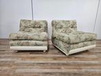 Fauteuil - Woonkamerfauteuils in gelakt hout en stof - Hout,