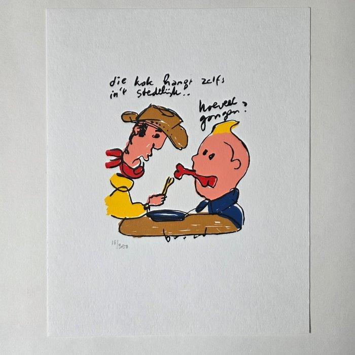 Herman Brood (1946-2001) - lot van 3 zeefdrukken -, Antiek en Kunst, Antiek | Overige Antiek