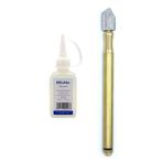 Silberschnitt glassnijder met 50ml Bohle glas snijolie, Verzenden, Nieuw