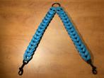 Leren duo honden riem Sea blue, Ophalen of Verzenden, Nieuw