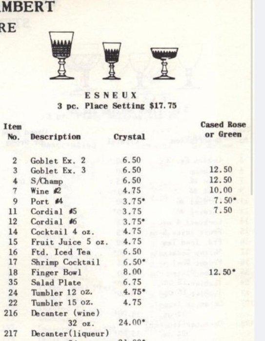 Val Saint Lambert - Carafe - Esneux - Cristal, Antiek en Kunst, Antiek | Glaswerk en Kristal