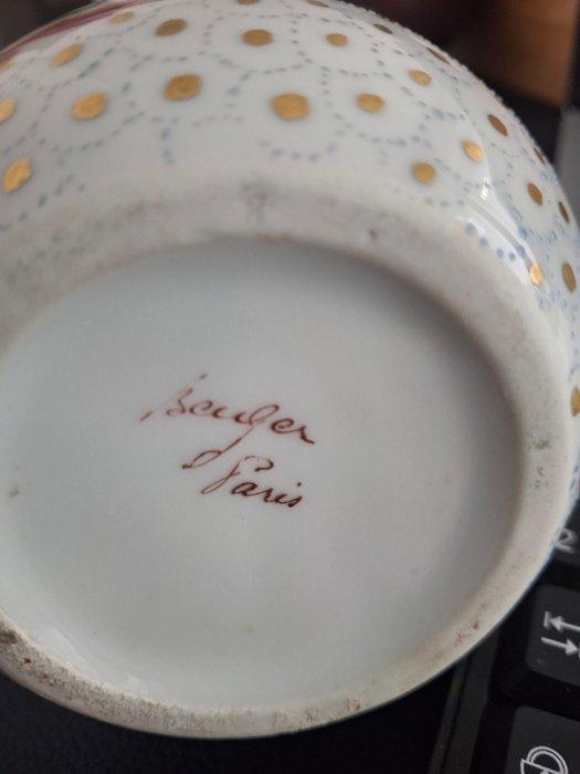 Brûle-parfum - Porcelaine - Lampe berger ancienne, Antiek en Kunst, Antiek | Glaswerk en Kristal