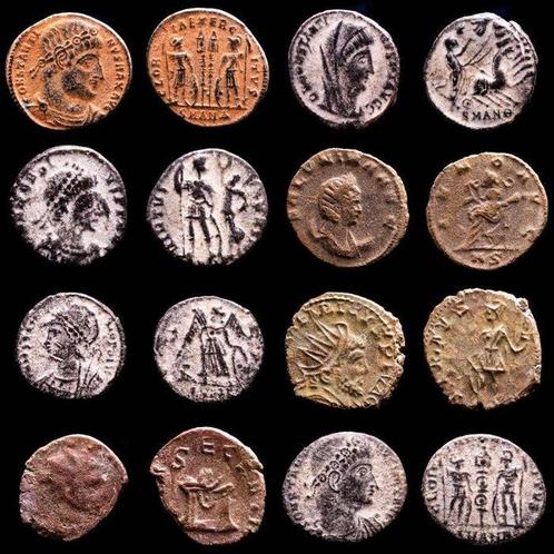 Romeinse Rijk. Lot comprising eight (8) AE coins:, Postzegels en Munten, Munten | Europa | Niet-Euromunten