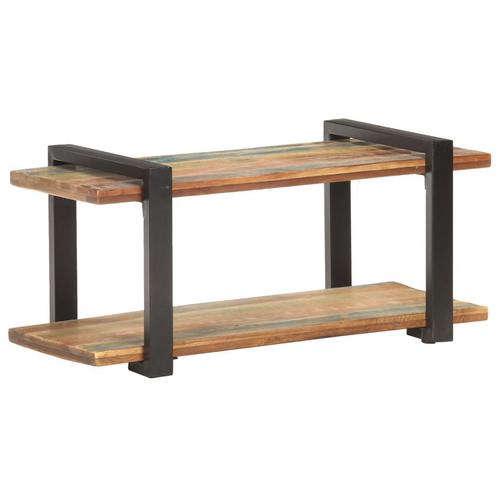 vidaXL Tv-meubel 90x40x40 cm massief gerecycled hout, Huis en Inrichting, Kasten |Televisiemeubels, Nieuw, Verzenden
